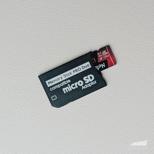 PSP Memory Card + microSD Adapter | Game-Ready Storage