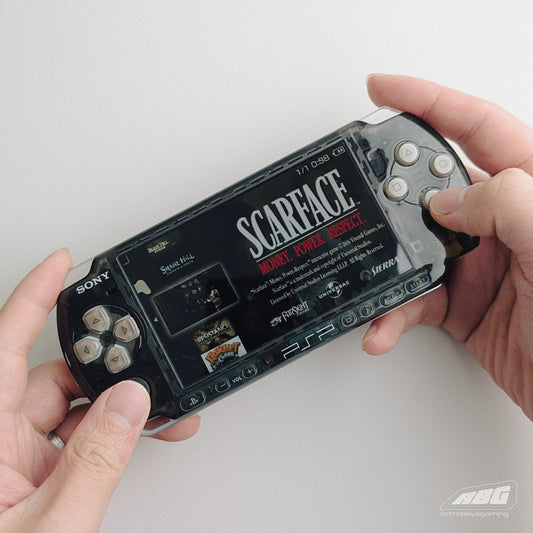 Sony PSP-3000 Transparent Shell Black