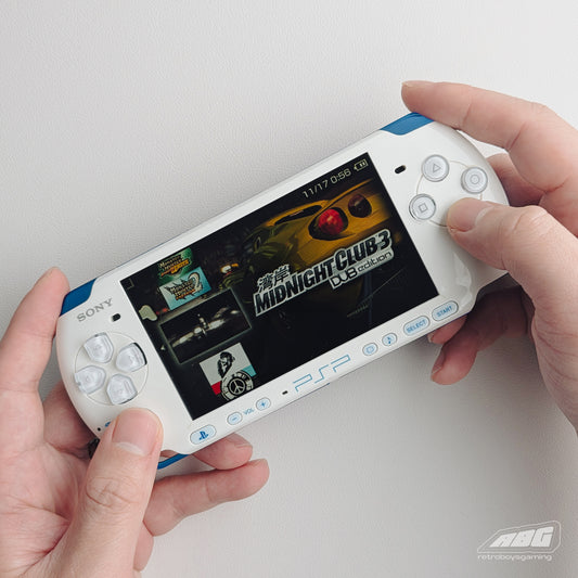 Sony PlayStation Portable PSP-3000 WhiteBlue
