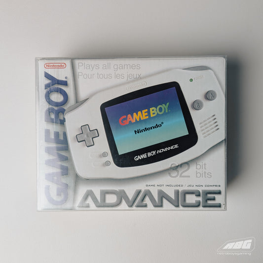 Nintendo Game Boy Advance White Complete In Box