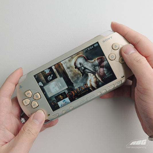 Sony PSP-1000 Gold IPS Screen